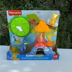 Fisher-Price Little People Spin & Play Dinosaur Playground